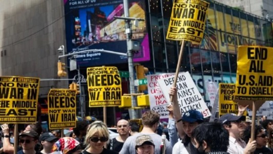 Protestas en Estados Unidos contra la guerra tras los ataques a instalaciones nucleares iraníes