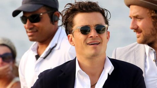 Orlando Bloom totalmente desnudo en las playas de Italia con su novia Katy Perry