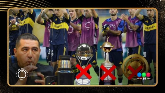 Boca: sin Libertadores, sin Sudamericana y sin Mundial de Clubes