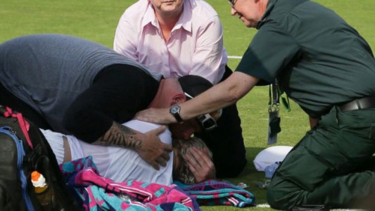 Los gritos desgarradores de la tenista que se lesionó en pleno partido de Wimbledon