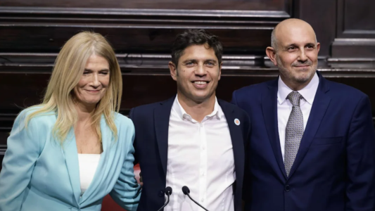 Axel Kicillof, Máximo Kirchner y Sergio Massa acordaron presentar a los candidatos más “competitivos”