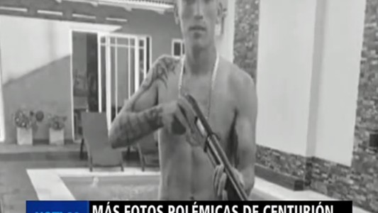 Más fotos polémicas de Centurión