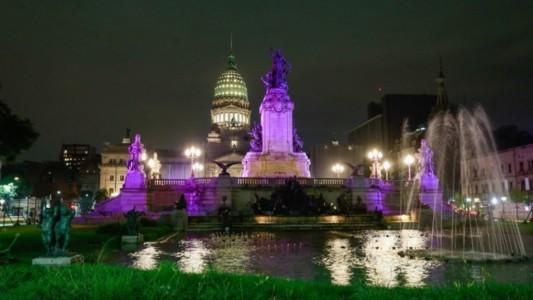 Este viernes la Ciudad se ilumina de violeta por la donación de órganos