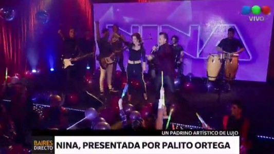 "Nina", presentada por Palito Ortega