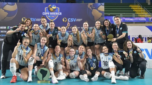 Las Panteras le ganaron a Brasil y se consagraron campeonas de la primera Copa América de la historia
