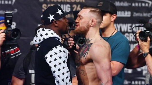 Mayweather y McGregor calientan la previa del "combate del siglo"