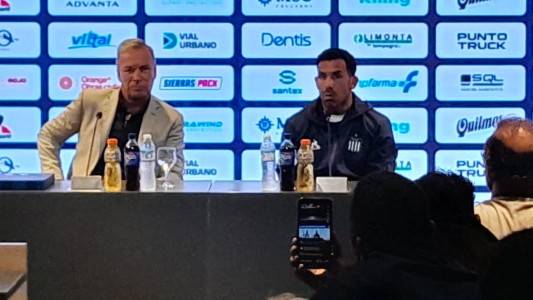 Carlos Tévez dirigió su primera práctica en Talleres