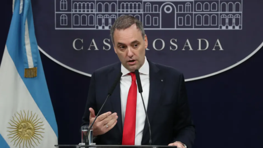 Adorni: "Villarruel no forma parte del Gobierno ni del proyecto"