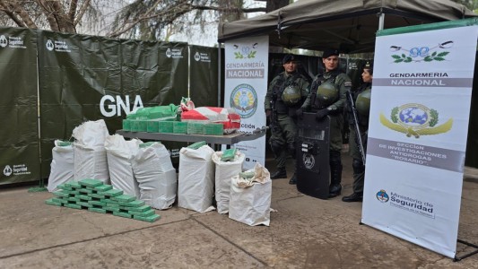 Quemarán 480 kilos de cocaína incautada en una avioneta en Rosario