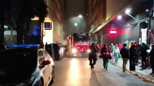 Incendio en un edificio de San Nicolás: al menos 25 evacuados