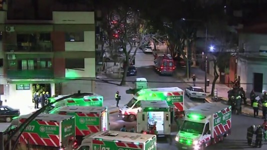 Fuga de gas y explosión en un edificio de Villa del Parque: al menos seis personas heridas