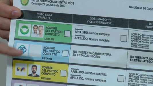 Chau a la boleta de papel en Entre Ríos: ahorrarán 5.000 millones anuales