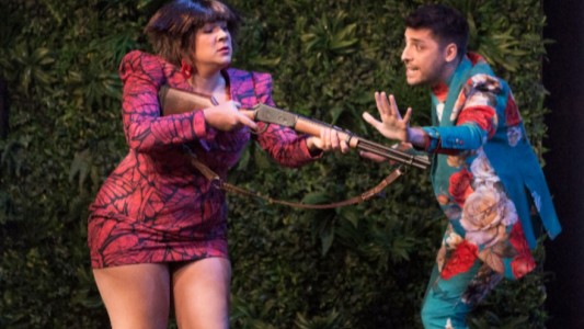 Una compañía catalana presenta la sátira de Aristófanes "Las aves" en el San Martín