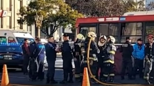 Trágico accidente en Once: un colectivo atropelló y mató a un ciclista de 28 años