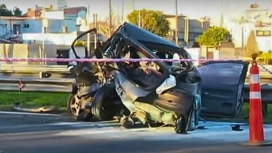 Violento triple choque en la General Paz: hay nueve heridos