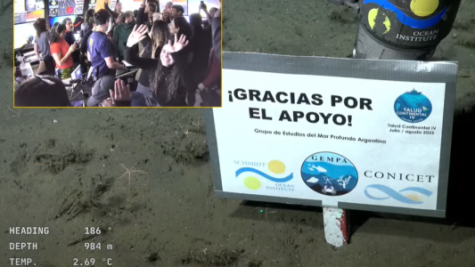 “Gracias por el apoyo”: el mensaje del CONICET tras finalizar la expedición en Mar Del Plata