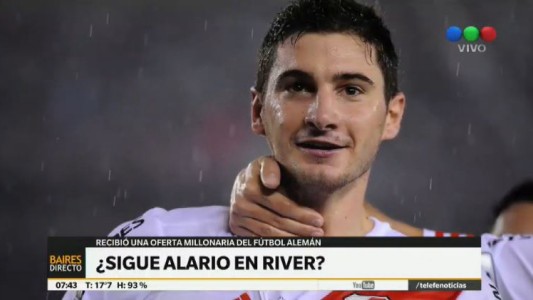 ¿Alario sigue en River?