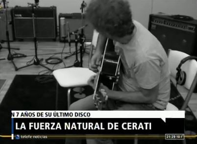 Se cumplen 7 años de "Fuerza natural", de Cerati