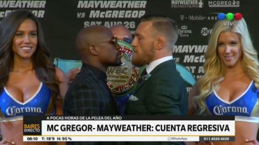 El combate Floyd Mayweather-Conor McGregor por el "cinturón del dinero"