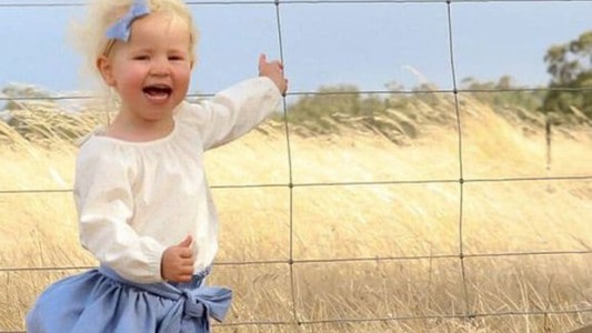 La tierna foto de la nena de 2 años que esconde un peligro mortal