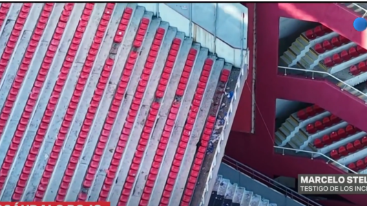 Así quedó el estadio de Independiente tras los incidentes