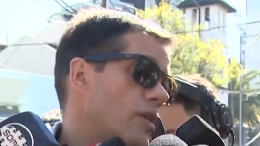 "De milagro no hubo muertos", dijo el presidente de la Universidad de Chile