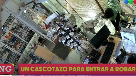 Rompieron la vidriera y la vaciaron: cuarto robo en 40 días