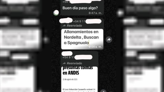 Se filtraron los chats de los vecinos de La Isla de Nordelta durante el allanamiento a Spagnuolo