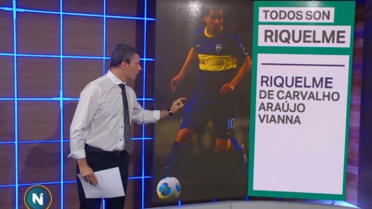 La historia de los cinco futbolistas brasileños sub 15 que se llaman Riquelme