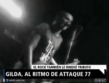 El tributo del rock a Gilda