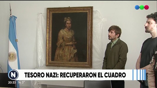 Cuadro robado por los nazis: la familia Kadgien entregó la obra a la Justicia