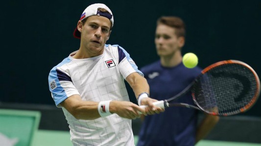 Schwartzman ganó y empató la serie en el repechaje de la Davis