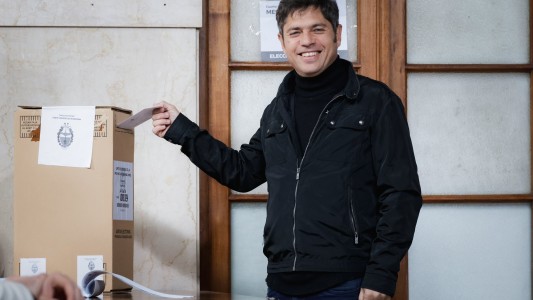Axel Kicillof: "Hablé con varios intendentes y se está votando bien en todo el territorio"