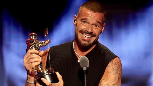 "Soy adicto a sus aplausos": Ricky Martin recibió el premio al ícono latino