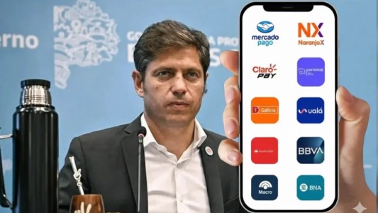 Kicillof dispuso que las billeteras virtuales retengan Ingresos Brutos en la provincia de Buenos Aires