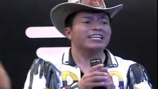 Video viral: el curioso homenaje de Delfìn Quishpe a Gustavo Cerati