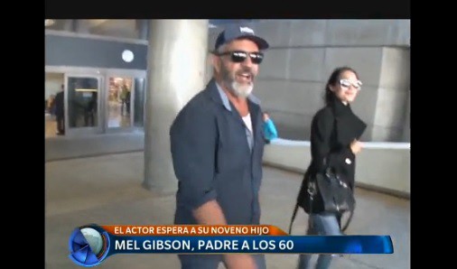 Mel Gibson será padre a los 60 años