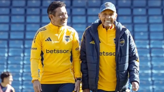 "Tu alegría es la nuestra": Boca celebra que Miguel Ángel Russo haya vuelto a los entrenamientos
