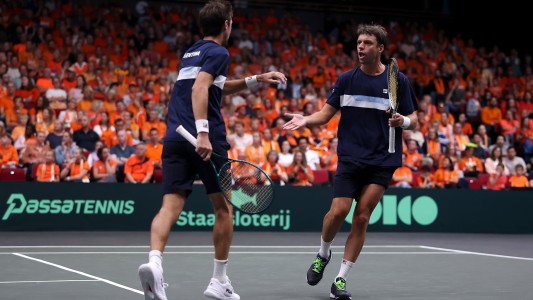 Argentina le ganó 3-0 a Países Bajos y se metió en las Finales de la Copa Davis