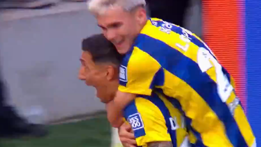 El golazo olímpico de Ángel Di María en el encuentro ante Boca