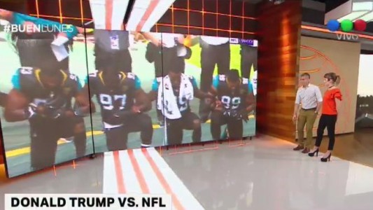 La NFL protestó contra los insultos de Donald Trump
