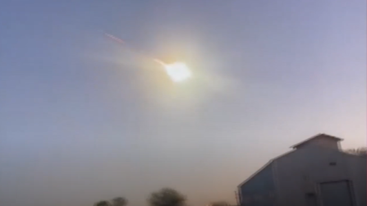 Un bólido sorprendió a los vecinos en La Pampa