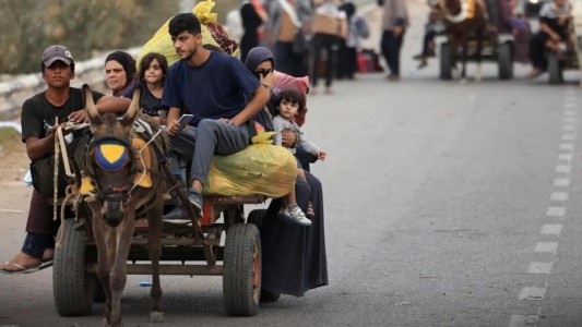 Cerca de 48.000 personas huyeron de Gaza por la ofensiva de Israel