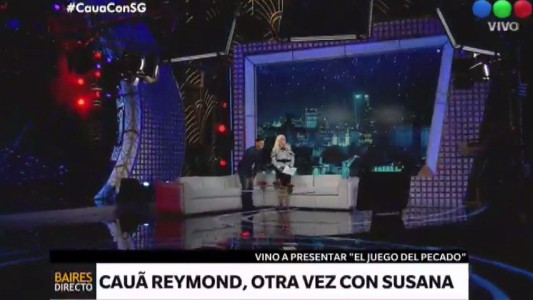 Cauã  Reymond, otra vez con Susana Giménez