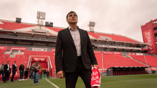 Asmumió Quinteros como DT de Independiente: "Necesitamos confianza, trabajo y tiempo"