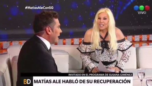 Matías Alé: "Me recuperé inspirado en el tema musical de 'Rocky'"