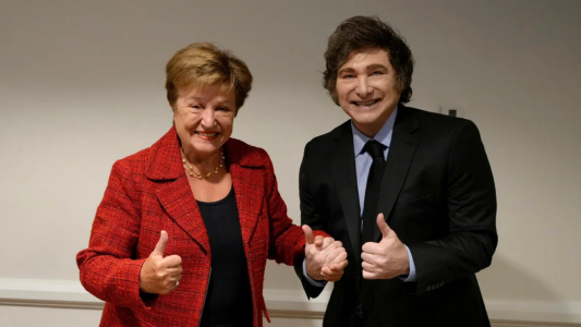 Milei se reunirá hoy con Kristalina Georgieva en Washington