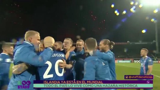 Islandia clasificó para Rusia 2018