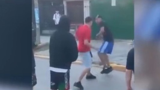 Batalla campal entre alumnos de dos colegios de Merlo