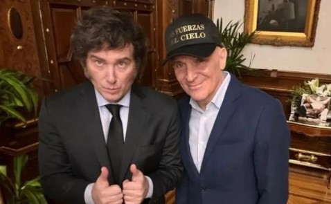 Javier Milei se reúne con José Luis Espert en la Quinta de Olivos